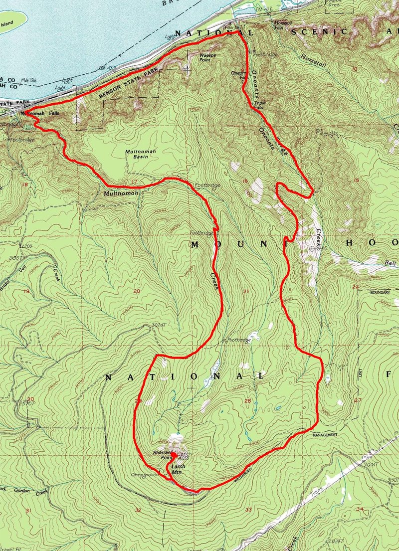 Trail map